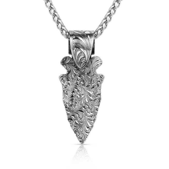 Montana Silversmiths Old West Arrowhead Necklace