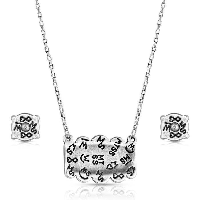 Montana Silversmiths Turquoise Peaks Jewelry Set