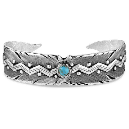 Montana Silversmiths Wild Lightning American Made Cuff Bracelet