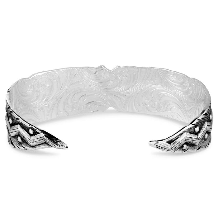 Montana Silversmiths Wild Lightning American Made Cuff Bracelet
