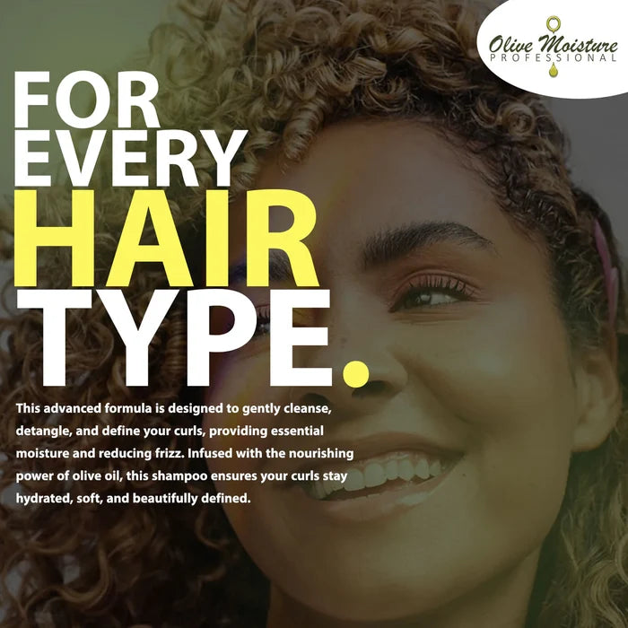 Olive Moisture Curl Defining Shampoo  473ml
