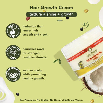 Olive Moisture Hair Growth Cream 237ml
