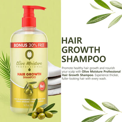 Olive Moisture Hair Growth Shampoo 473ml