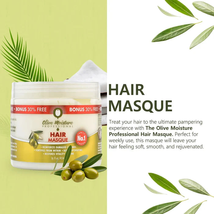 Olive Moisture Hair Masque 454ml