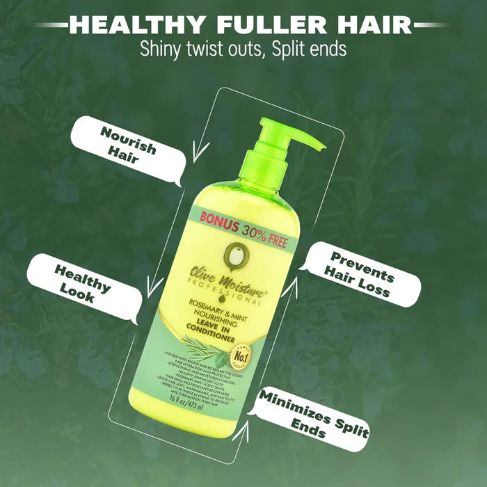 Olive Moisture Rosemary & Mint Nourishing Leave in Conditioner 473ml