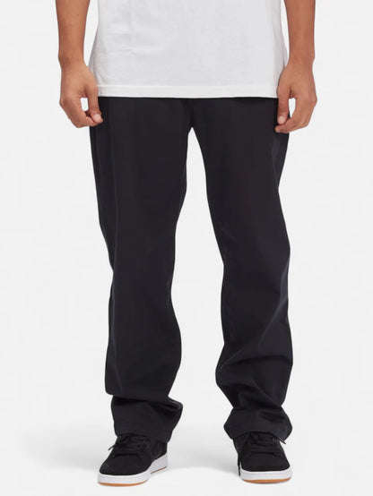 Pantalon DC Worker Relaxed Chino Negro