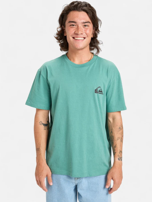 Remera Quiksilver Ev Mini Logo Verde