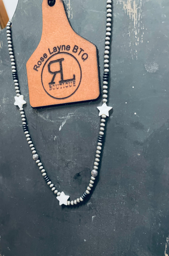 River Ivory Star necklace