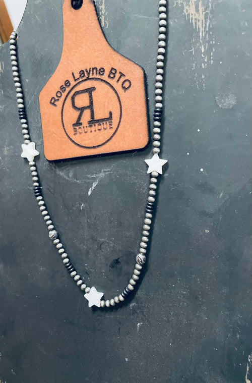 River Ivory Star necklace