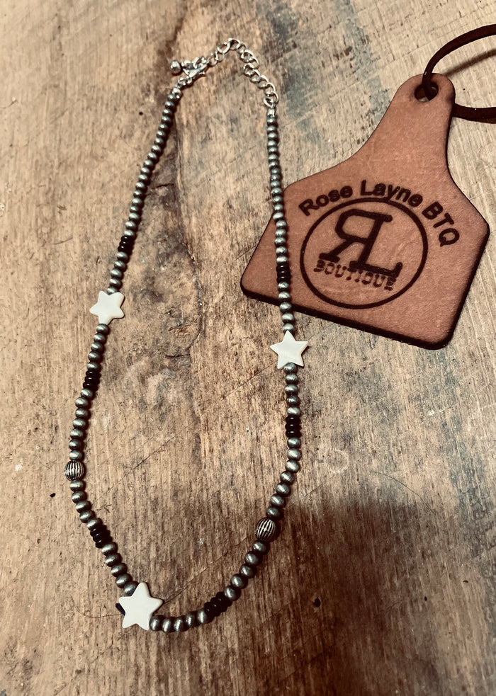 River Ivory Star necklace