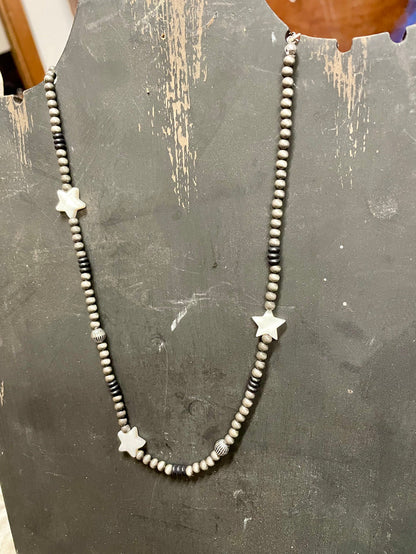 River Ivory Star necklace