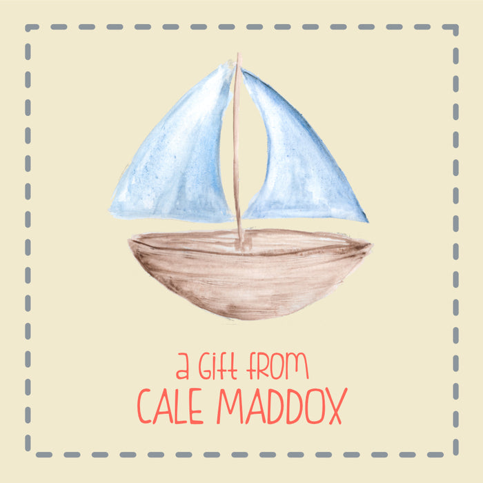 Sailboat Calling Card