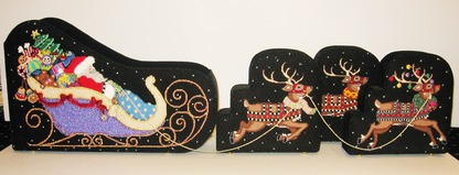 Santa and Sleigh