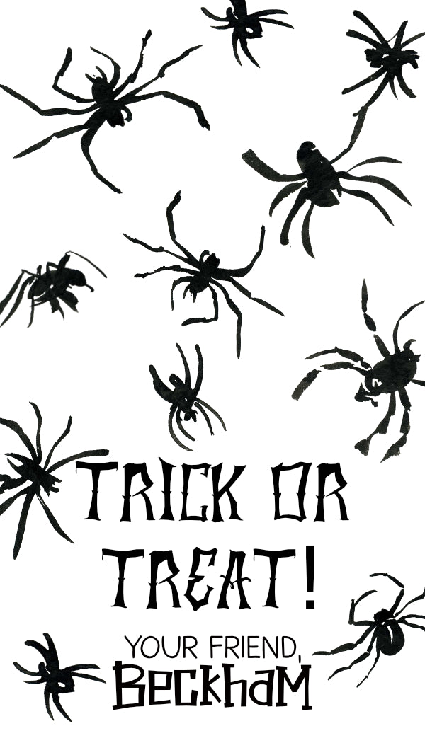Spider Gift Tag