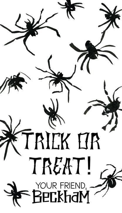 Spider Gift Tag