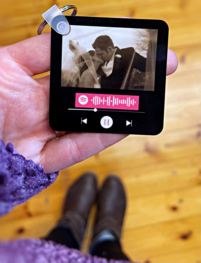 Spotify Photo Keychain