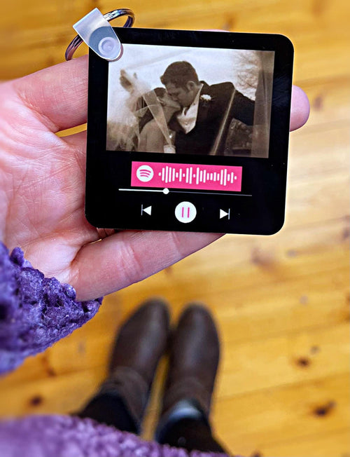 Spotify Photo Keychain