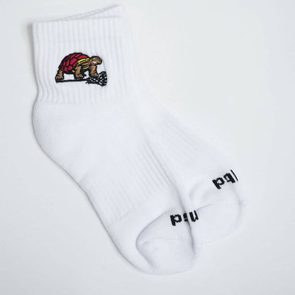 Terps Campus Lacrosse Socks turtle logo