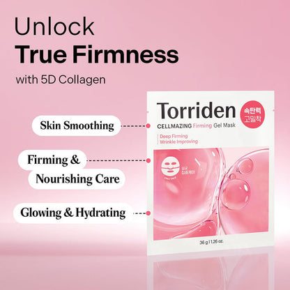 Torriden Cellmazing Firming Gel Mask Sheet 1pc
