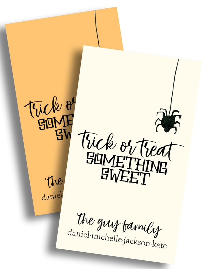 Trick or Treat Gift Tag