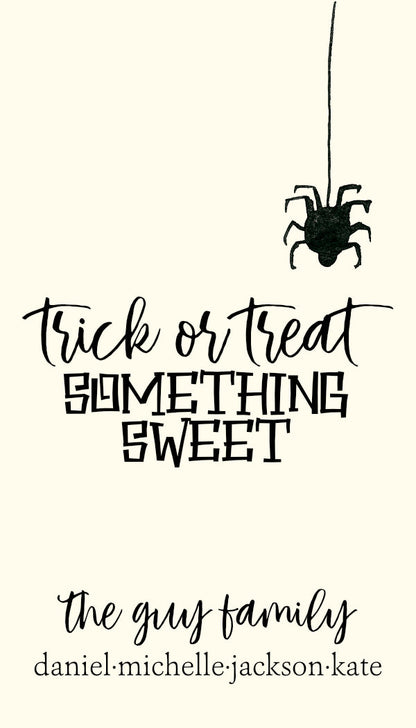 Trick or Treat Gift Tag