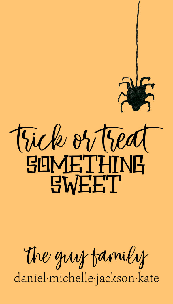 Trick or Treat Gift Tag