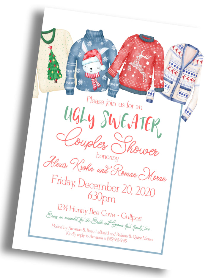 Ugly Sweater Party Invitation