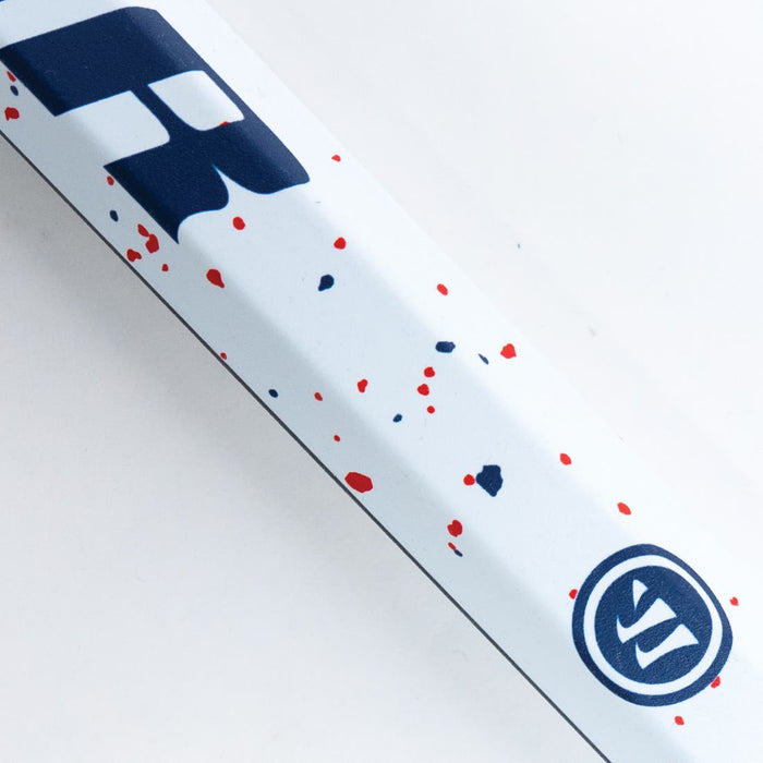 Warrior Burn Lite 2 LE Speckled Lacrosse Shaft - Red/White/Blue