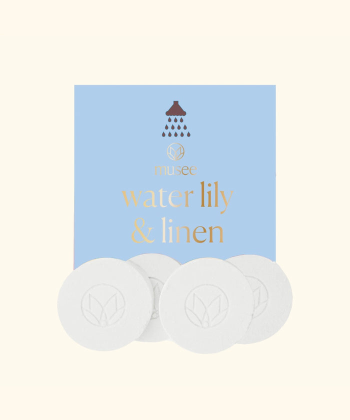 Water Lily & Linen Shower Steamer