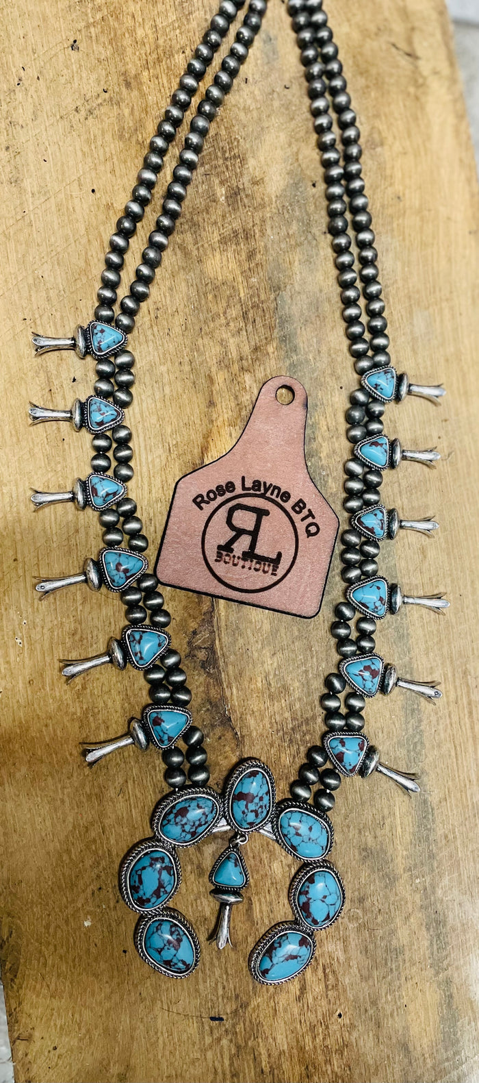 Willa Squash Blossom Necklace