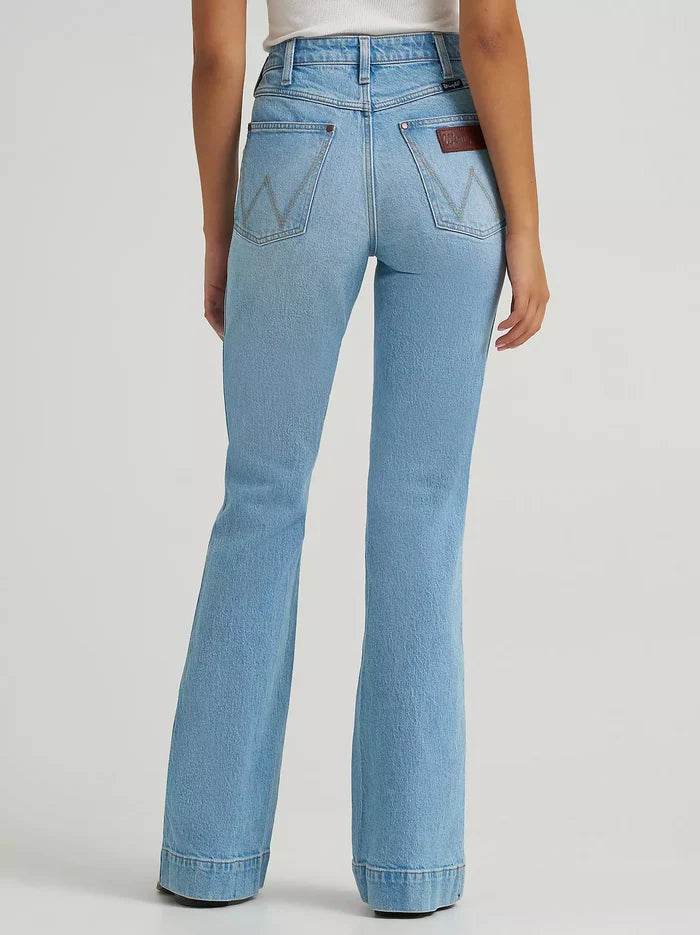 Wrangler Retro Women's Bailey High Rise Trouser in Kelsey