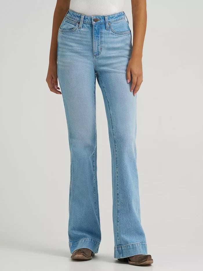 Wrangler Retro Women's Bailey High Rise Trouser in Kelsey