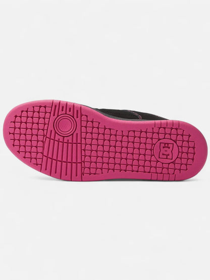 Zapatillas DC Mujer Manteca 4 Negro Rosa
