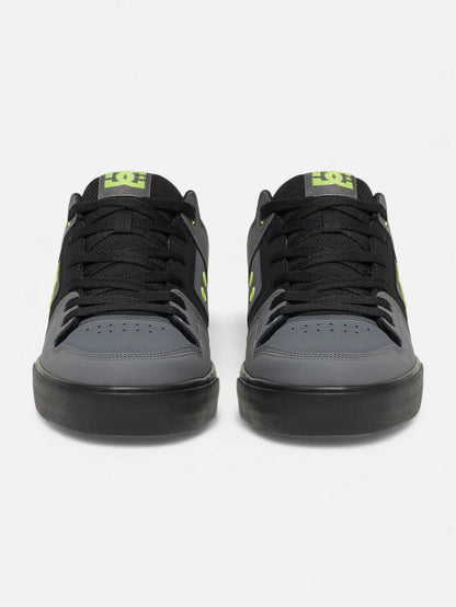 Zapatillas Dc Pure Gris Negro Verde