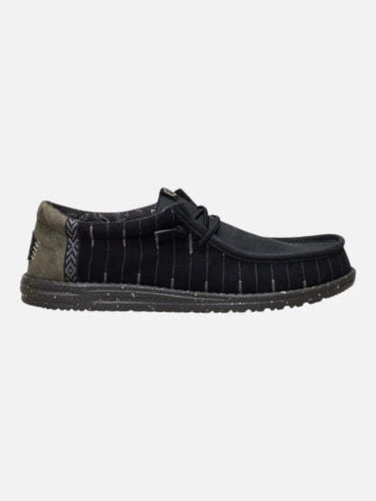 Zapatos Hey Dude Wally Western Negro Print
